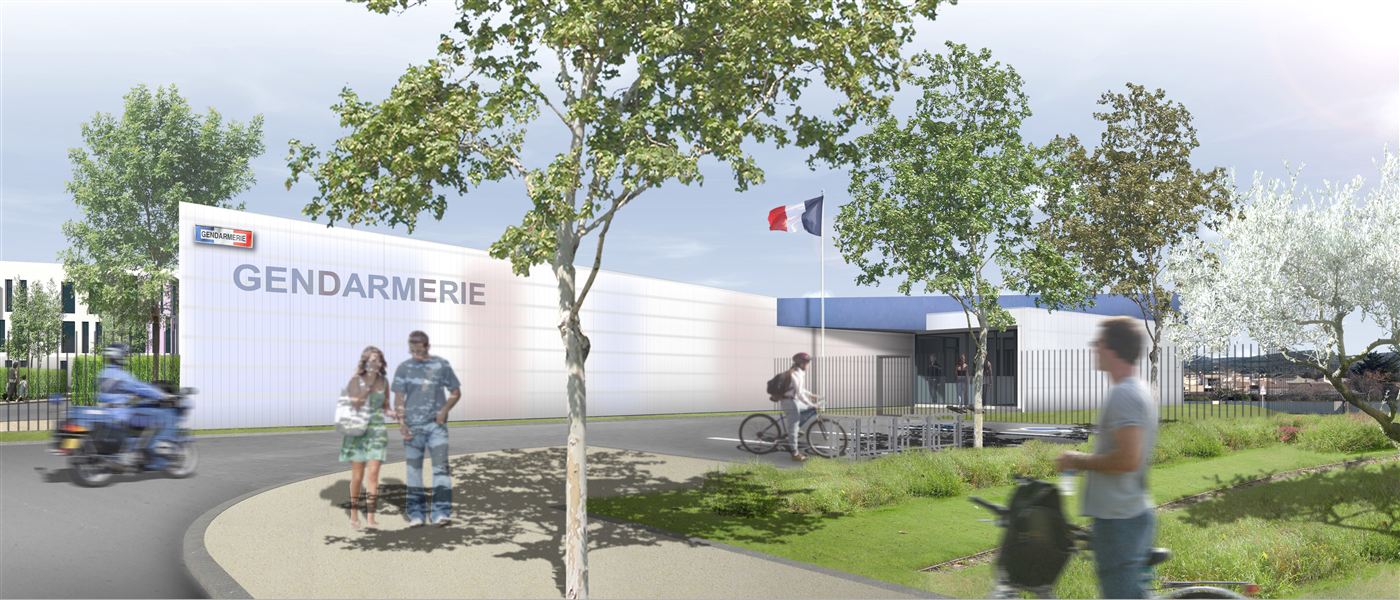 Gendarmerie et 27 logements